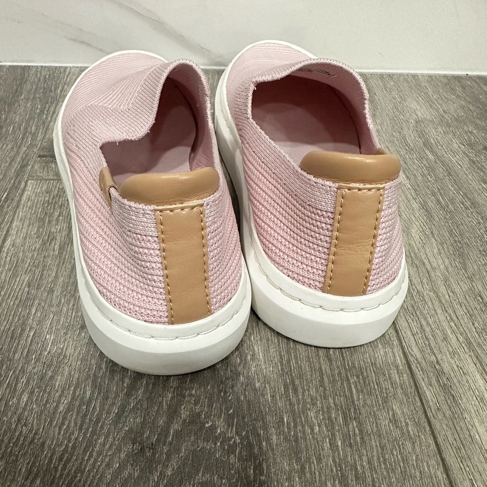 UGG Soft Pink Knit Slippers - Picture 9 of 14